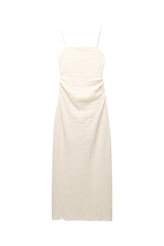 Robe midi - Ecru