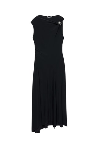 Vestido midi - Preto