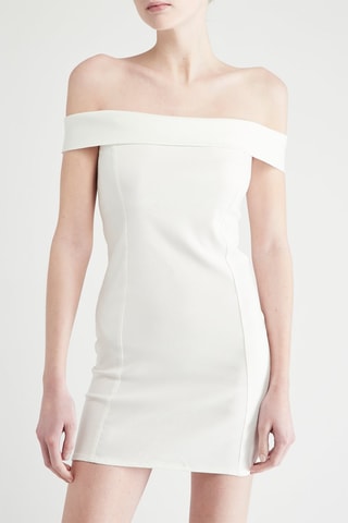 Robe fourreau - Blanc