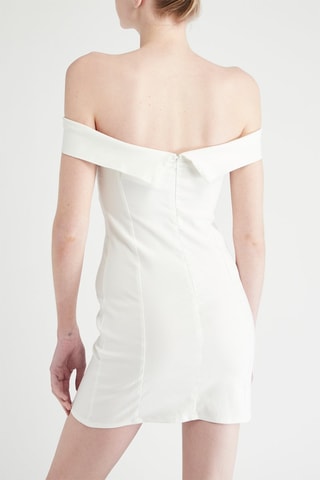 Robe fourreau - Blanc