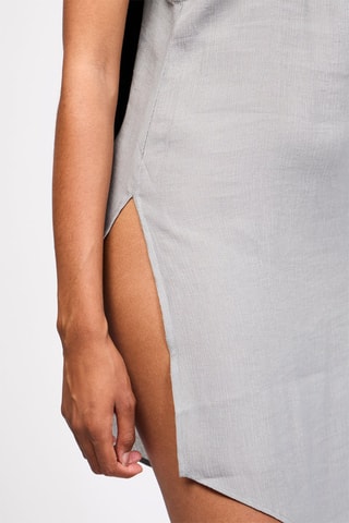 Robe asymétrique - Gris