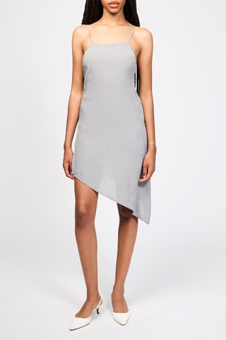 Robe asymétrique - Gris