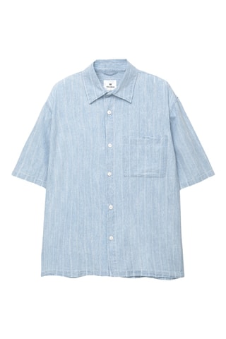 Chemise en jean - Ciel