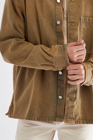Chemise en jean - Marron
