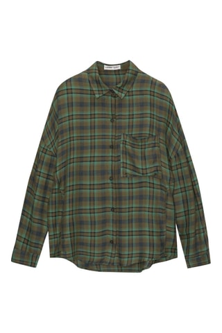Chemisier oversize - Vert
