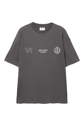 T-shirt Arcane - Anthracite
