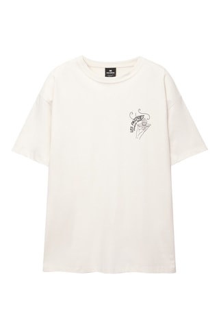 T-shirt relaxed - Ecru