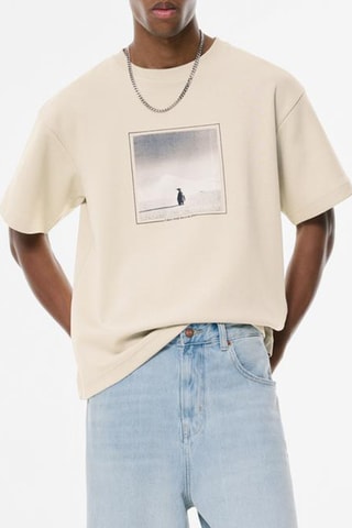 T-shirt - Gris clair