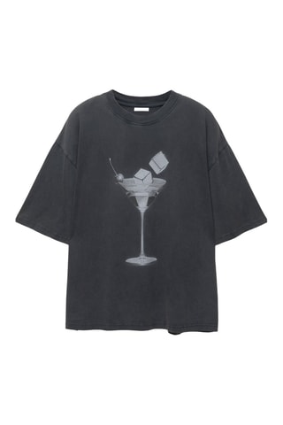 T-shirt - Anthracite et gris clair