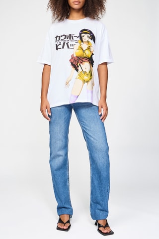 T-shirt Faye Valentine Cowboy Bebop - Blanc