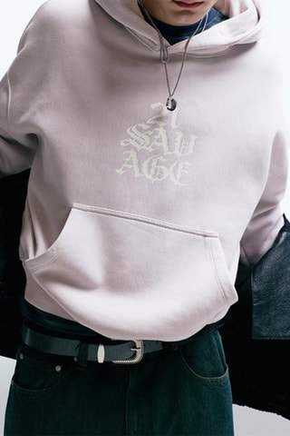 Sweat à capuche - Rose