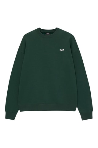 Sweat - Vert foncé et blanc