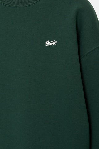Sweat - Vert foncé et blanc