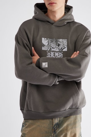 Sweat Luffy One Piece - Gris