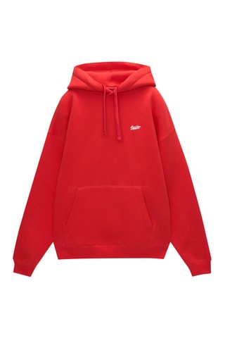 Sweat à capuche - Rouge