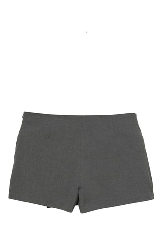 Jupe-short - Gris chiné
