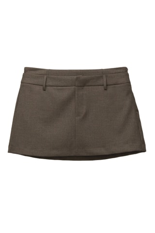 Minijupe - Marron foncé
