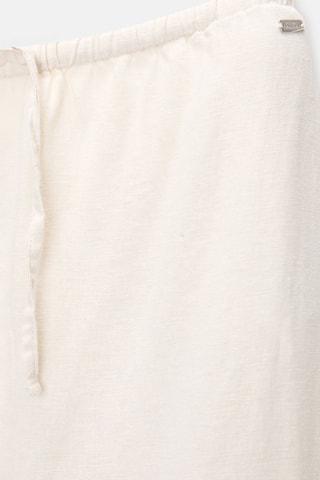 Jupe longue en lin - Beige