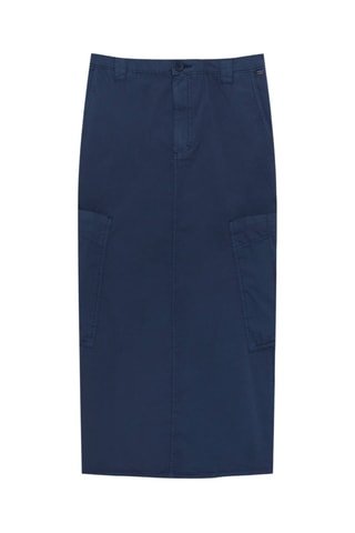 Jupe midi - Bleu marine