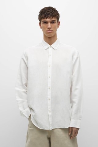 Chemise en lin - Blanc