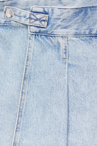 Minijupe en jean - Bleu clair