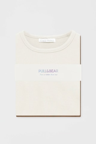2 crop tops - Marron et blanc