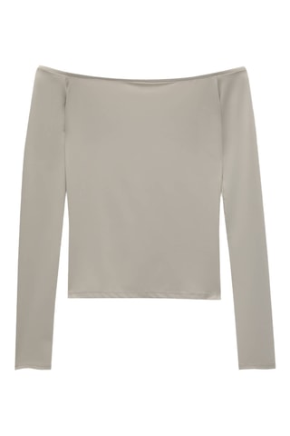 Crop top - Beige