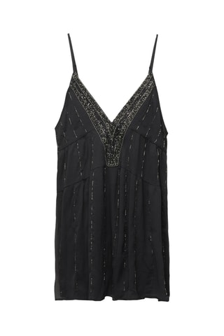 Vestido direito - Preto