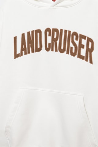 Sweat à capuche Land Cruiser - Blanc