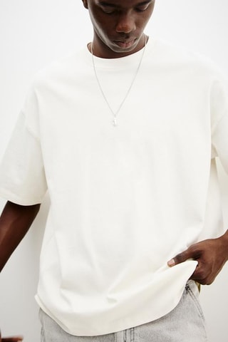 T-shirt boxy - Blanc
