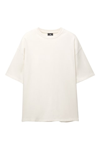 T-shirt boxy - Blanc