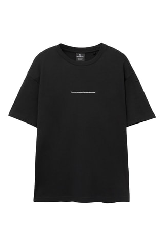 T-shirt relaxed - Noir