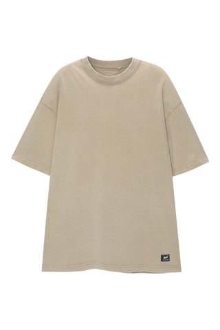 T-shirt loose - Taupe
