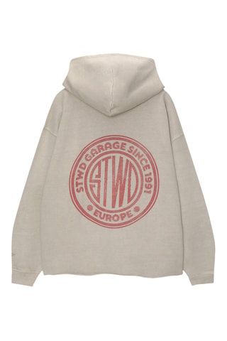 Sweat à capuche - Ecru