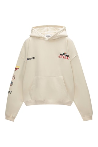 Sweat à capuche - Beige clair