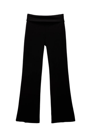 Pantalon flare - Noir