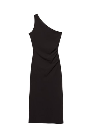 Robe asymétrique - Noir