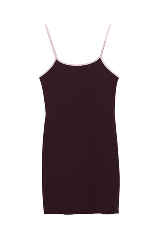Robe droite - Bordeaux