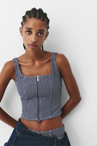 Top - Bleu nuit