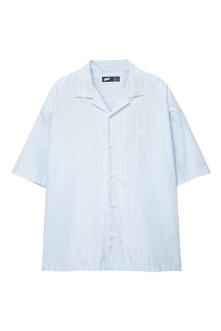 Chemise - Ciel et blanc
