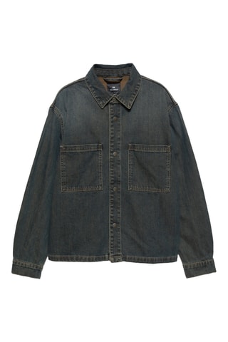 Chemise en jean - Anthracite