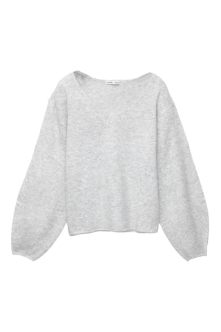Pull - Gris clair chiné