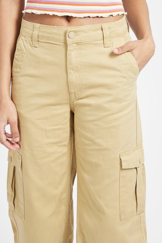 Pantalon cargo Beige