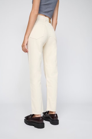 Jean mom - Ecru