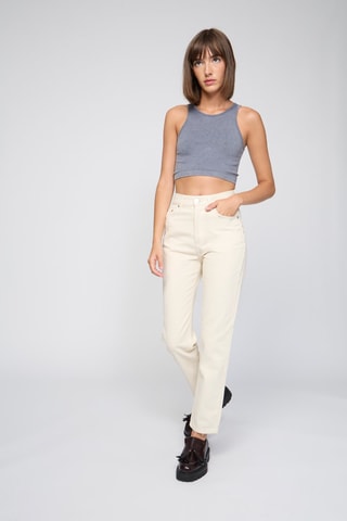 Jean mom - Ecru