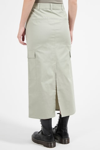 Jupe droite Kaki