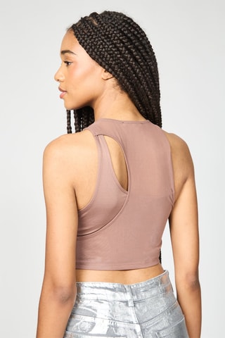 Crop top - Marron