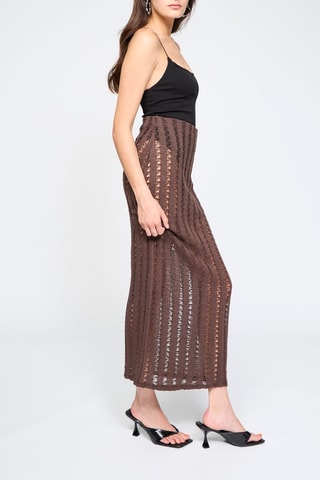 Jupe longue - Marron