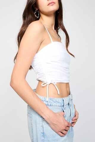 Crop top - Blanc