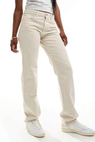 Jean droit - Beige